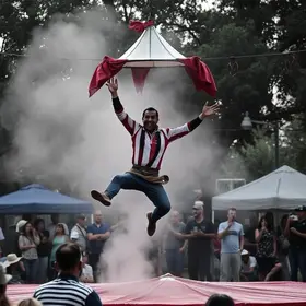circo no Parque Barigui